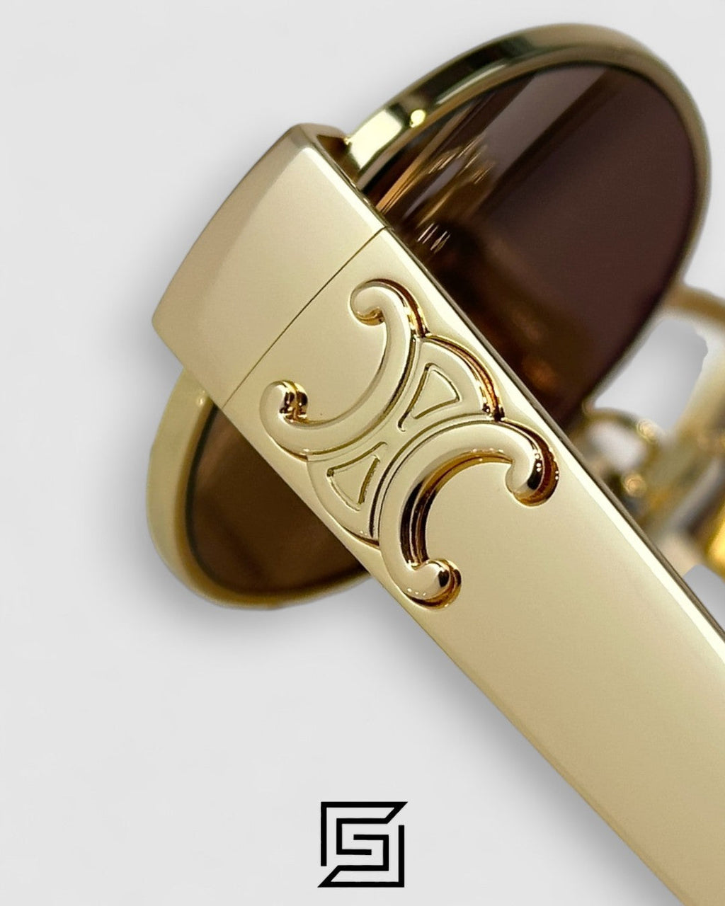 CELINE CL40235 Brown Lenses Gold Frame