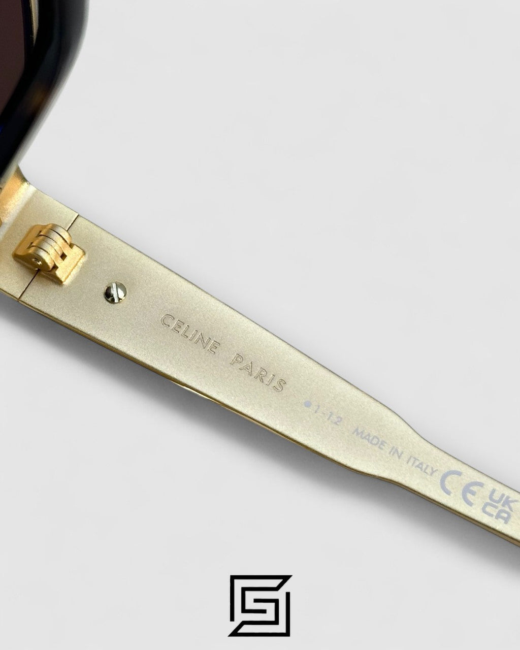 CELINE CL40235 Brown Lenses Gold Frame