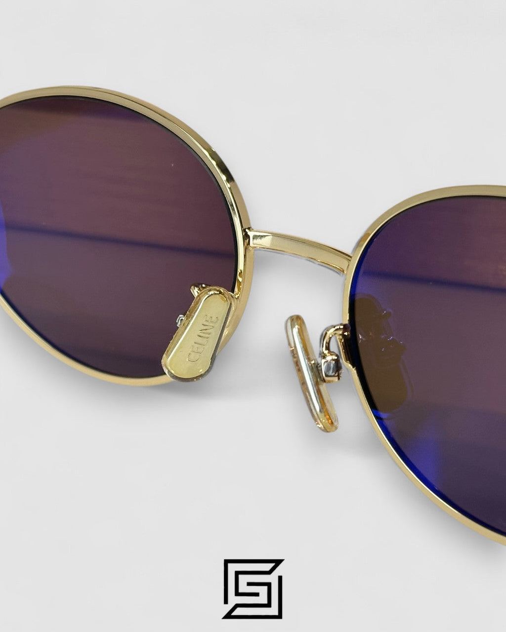CELINE CL40235 Brown Lenses Gold Frame