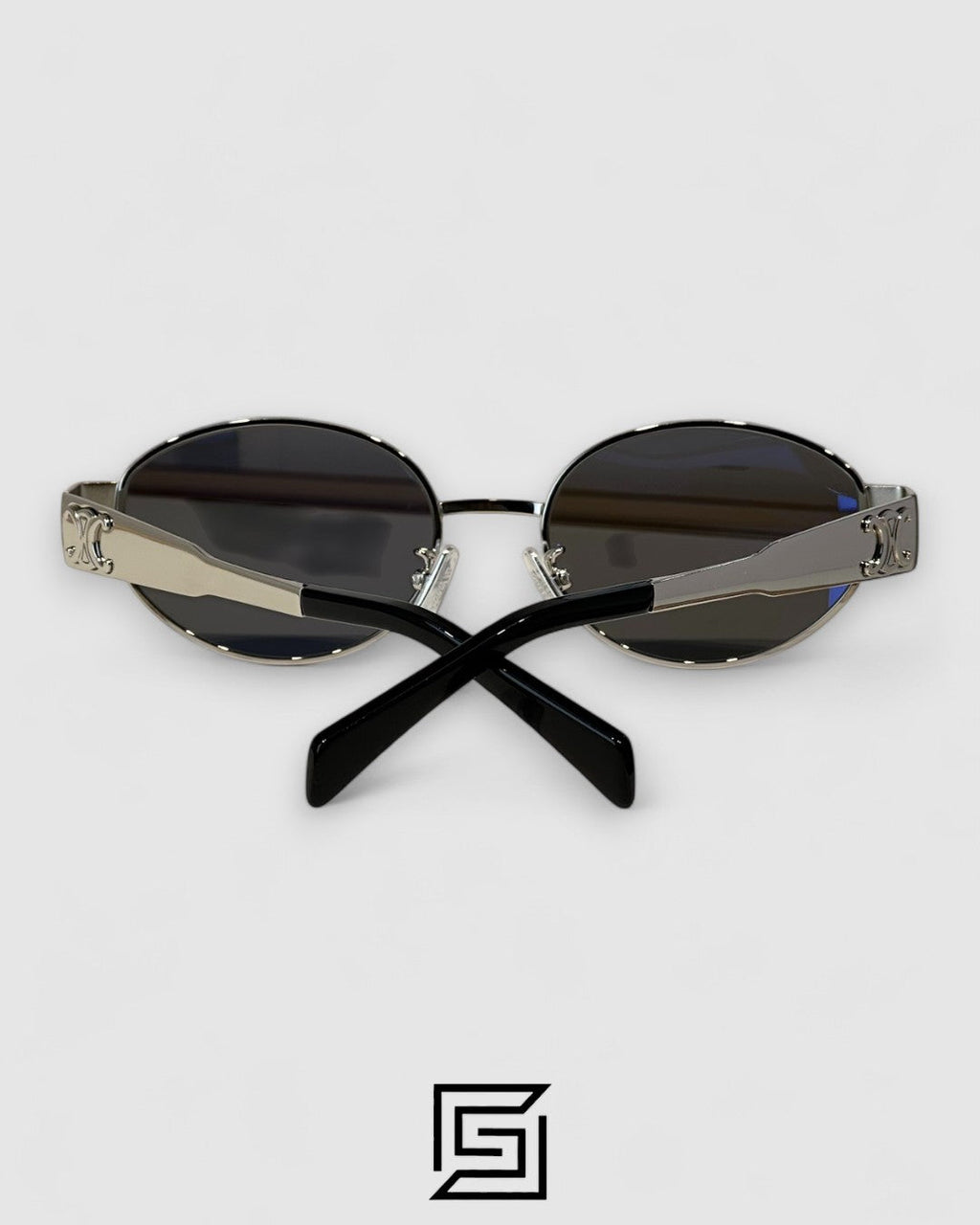 CELINE CL40235 Black Lenses Silver Frame