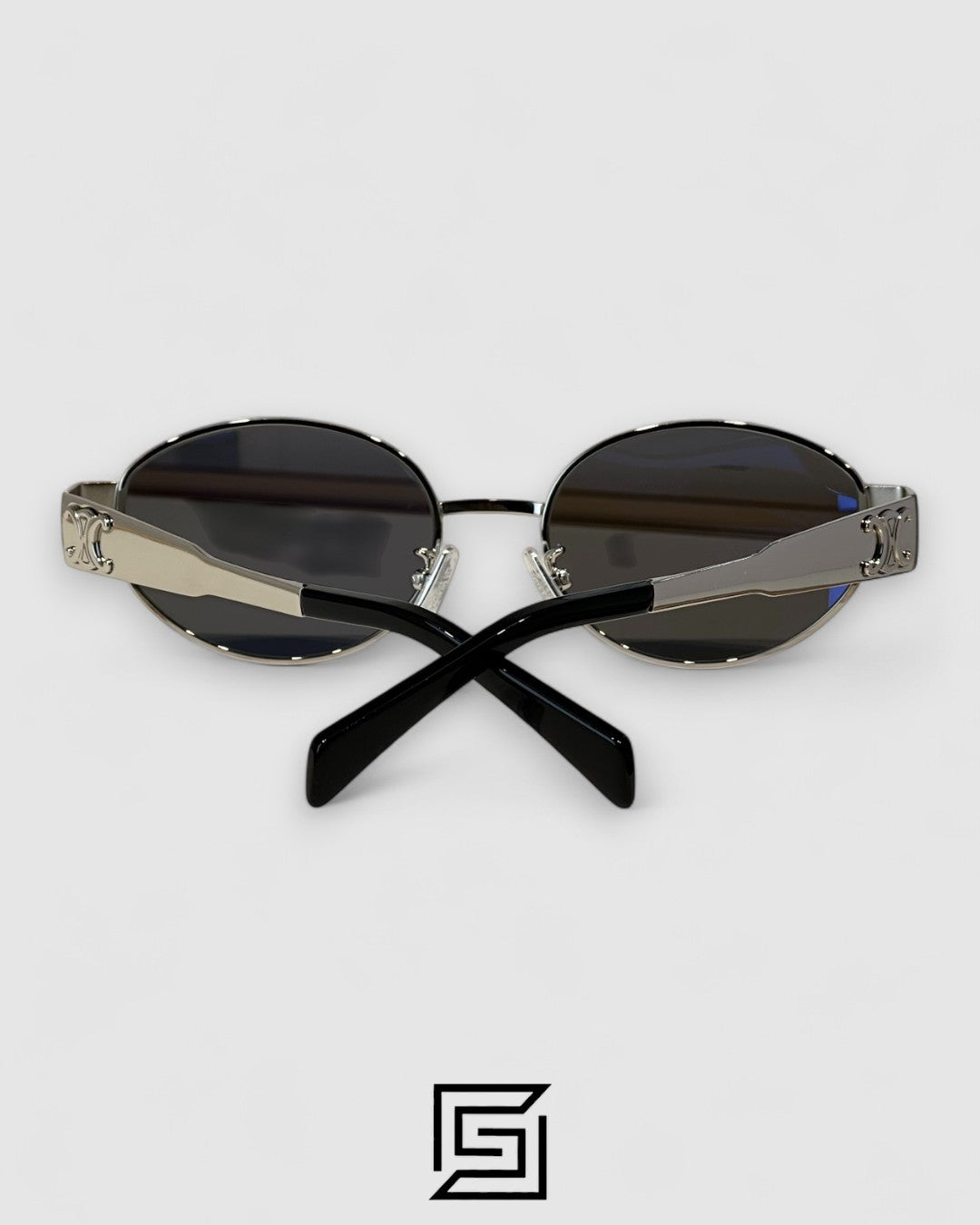 CELINE CL40235 Black Lenses Silver Frame