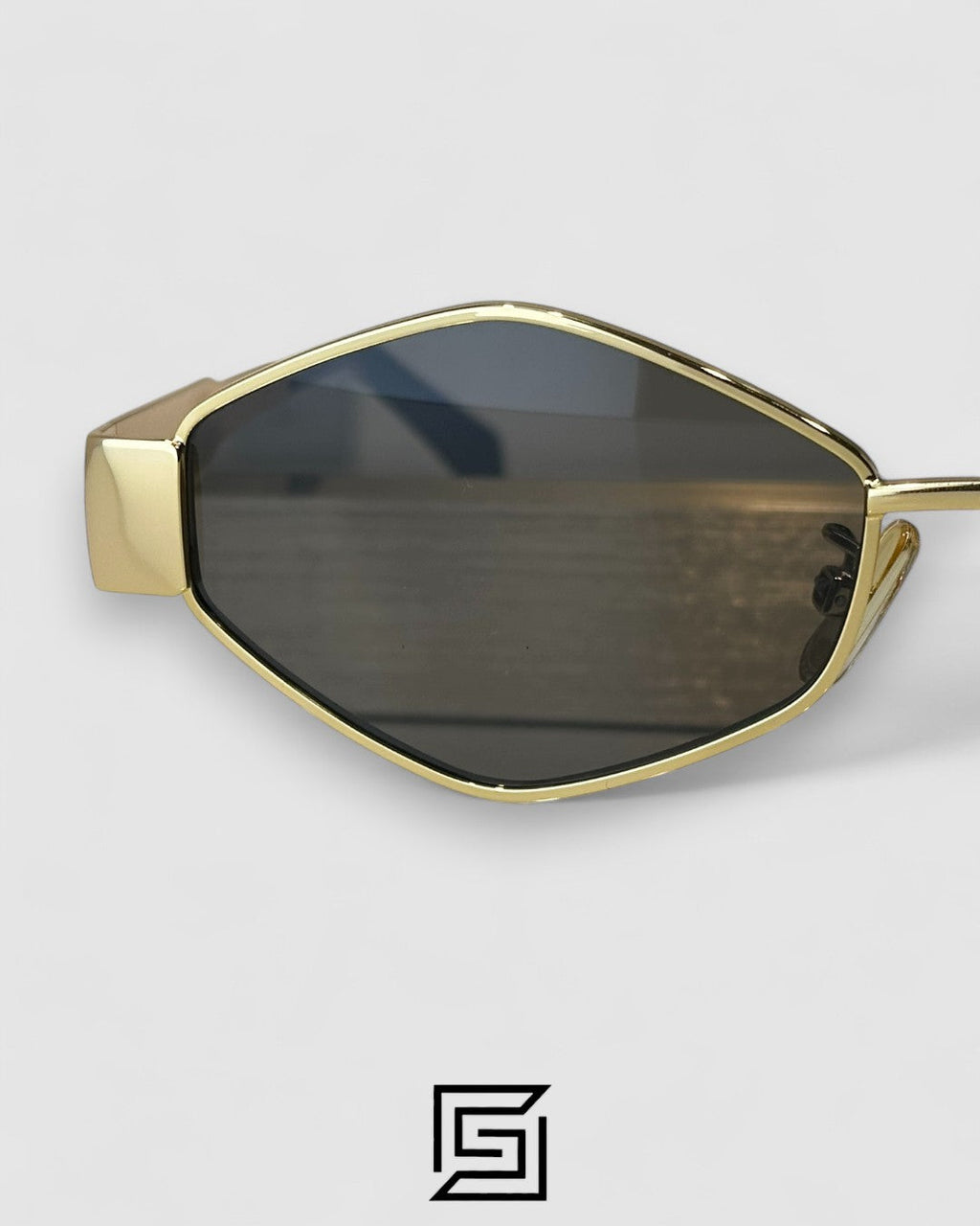 CELINE CL40254U Black Lenses Gold Frame