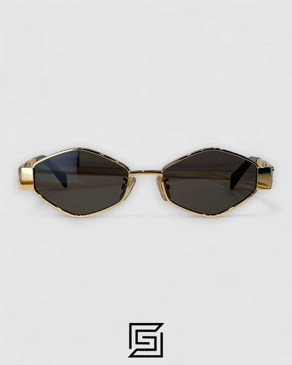 CELINE CL40254U Black Lenses Gold Frame