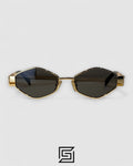 CELINE CL40254U Black Lenses Gold Frame