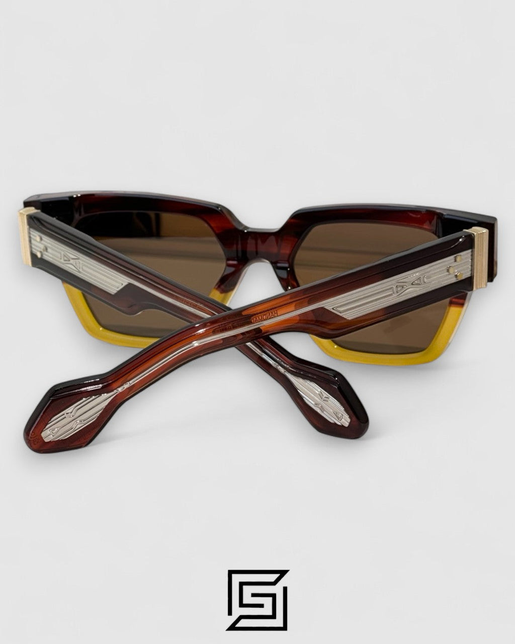 T HENRI UTOPIA Brown Lenses Half Brown Frame
