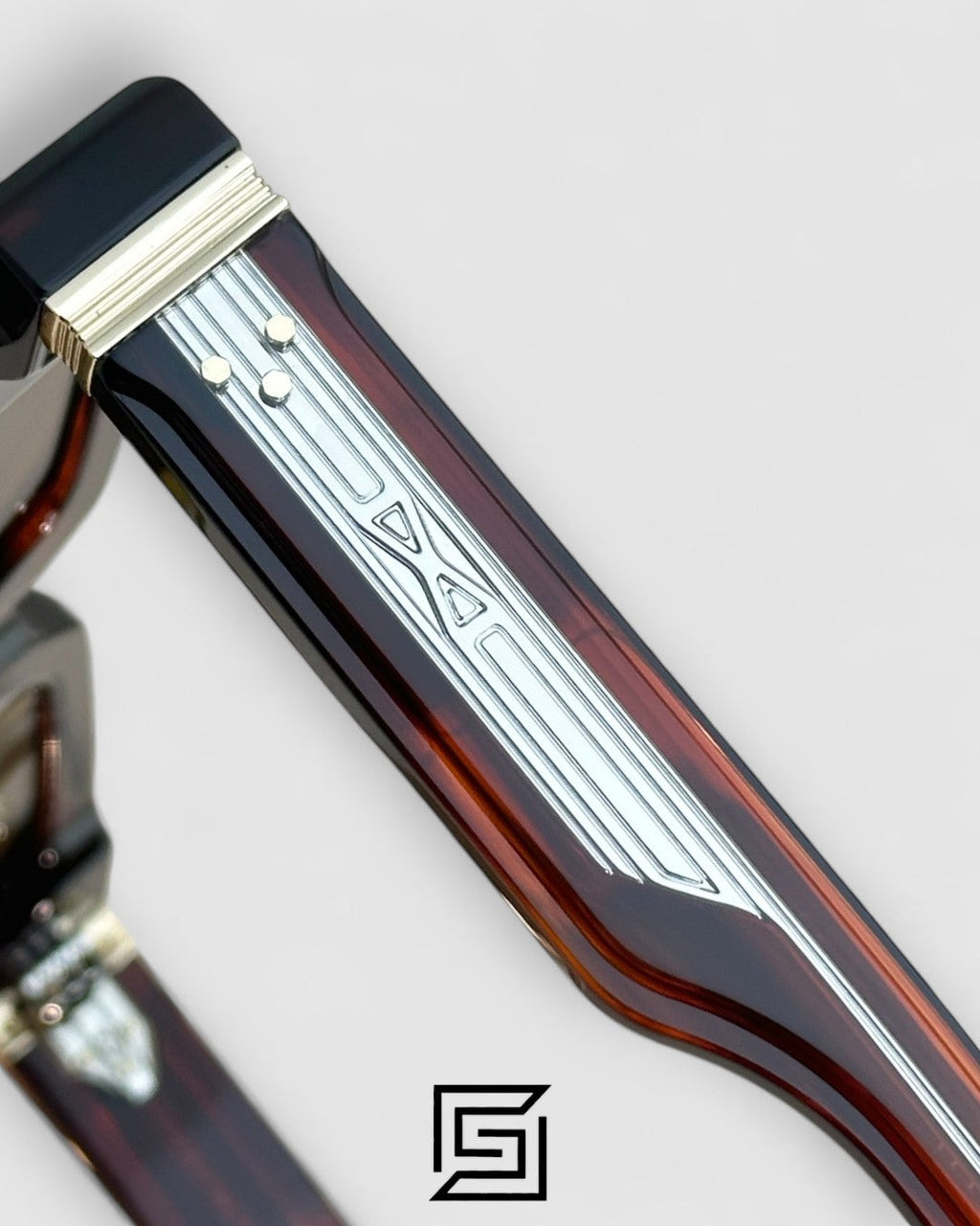 T HENRI UTOPIA Brown Lenses Half Brown Frame