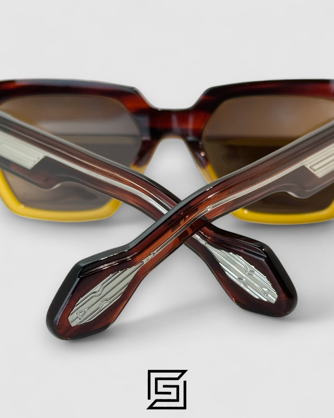 T HENRI UTOPIA Brown Lenses Half Brown Frame