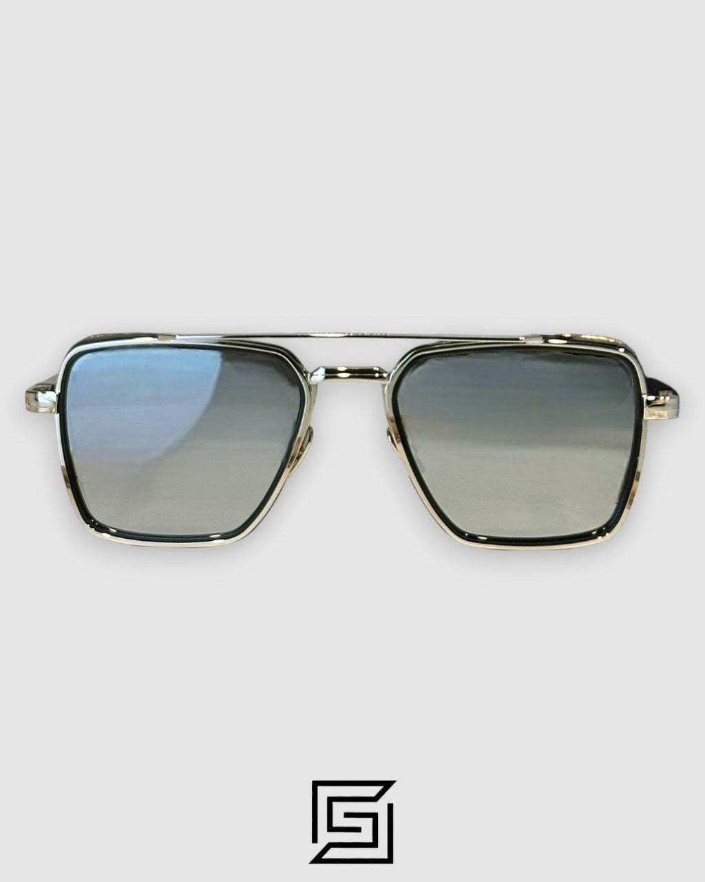 MAYBACH The PADKYLOBI Silver Mirror Lenses Silver Frame
