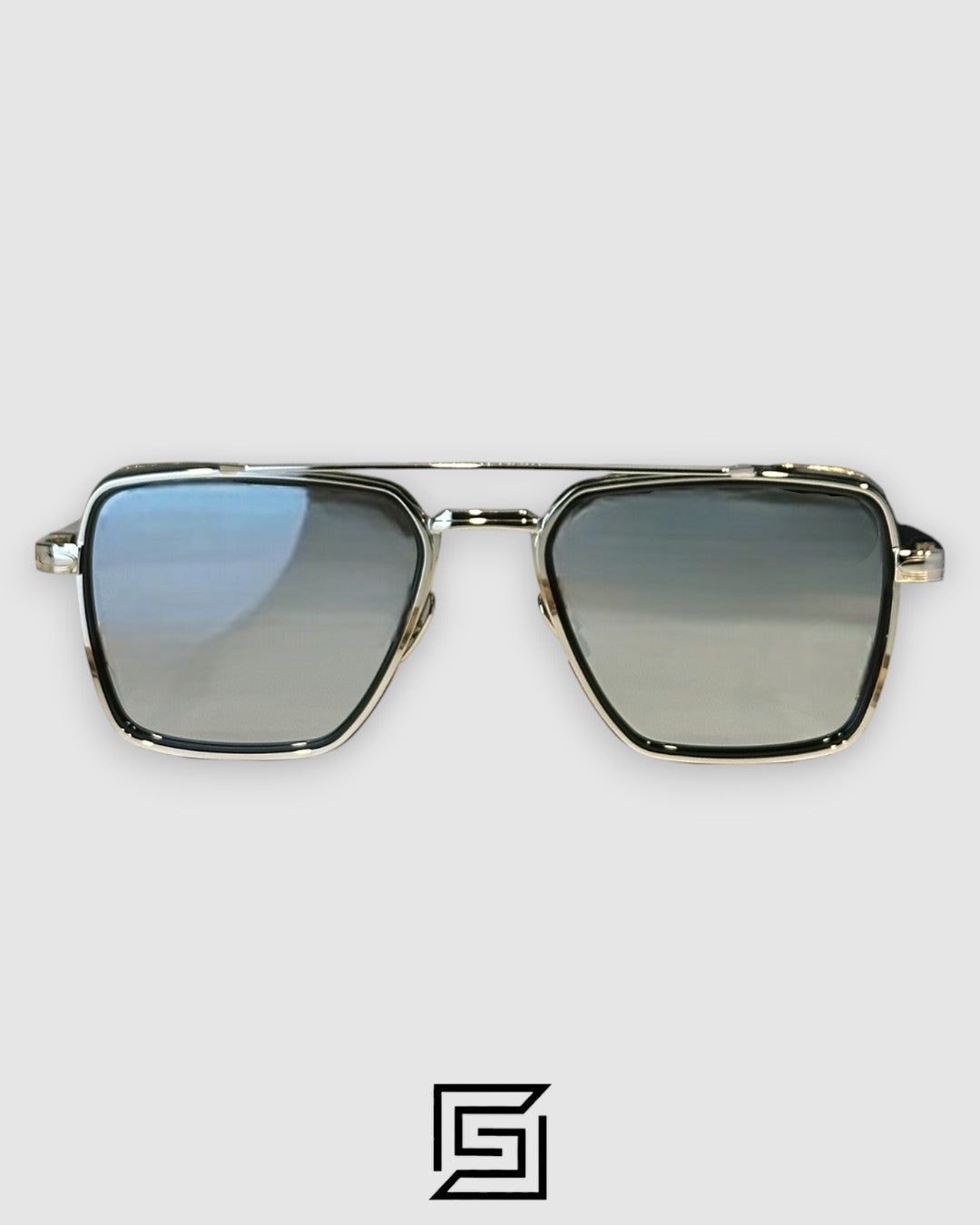MAYBACH The PADKYLOBI Silver Mirror Lenses Silver Frame