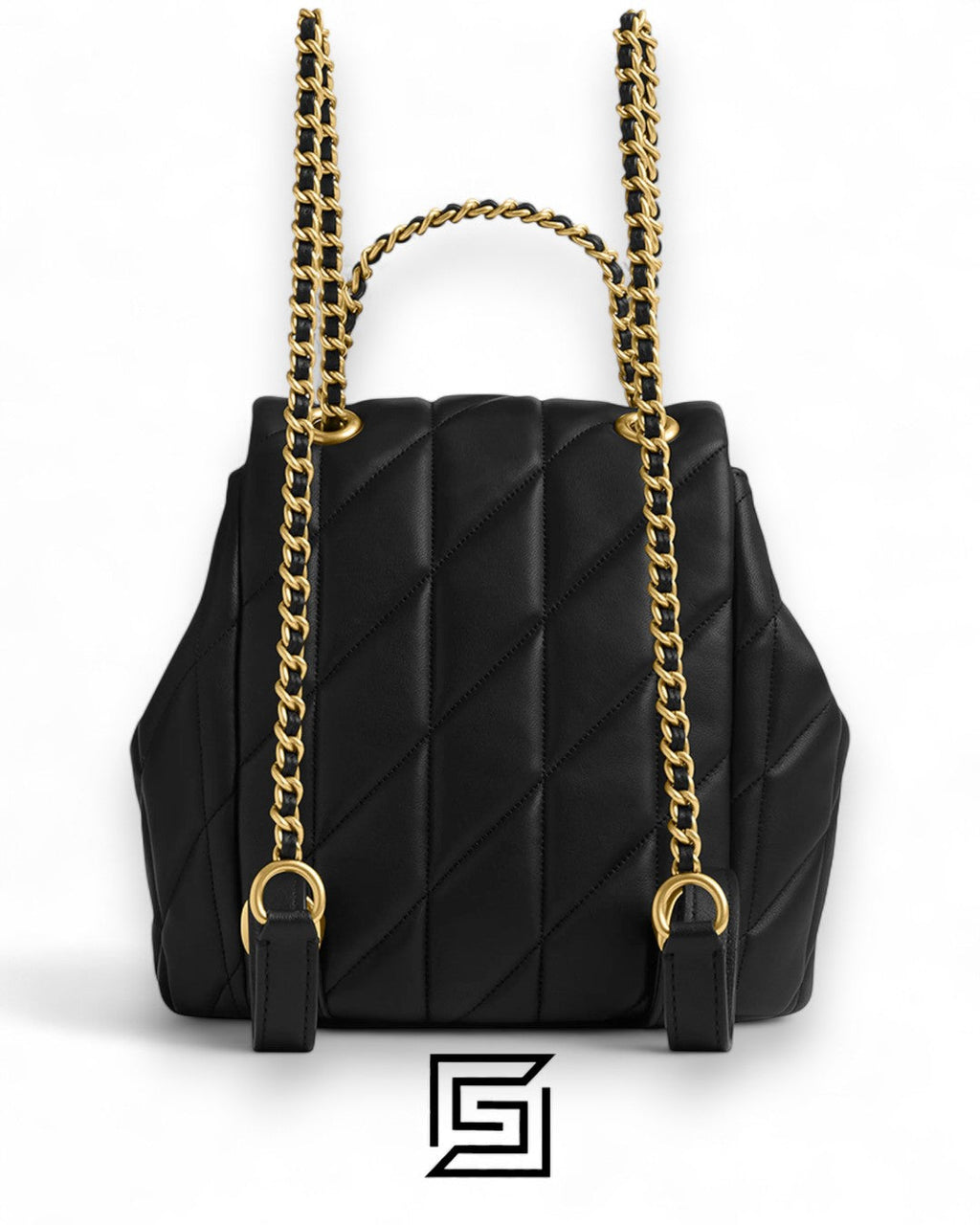 Coach Tabby Backpack With Quilting CU076 Black