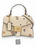 Coach Pepper Satchel In Signature Canvas C4092