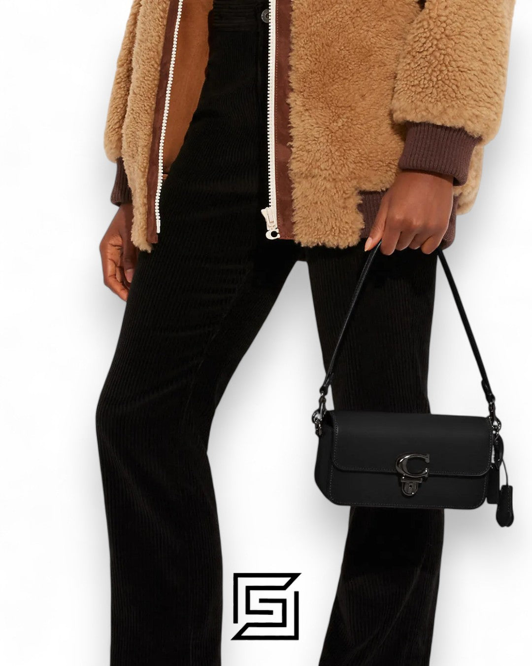 Coach Studio Baguette Black Bag – Style No. CE331