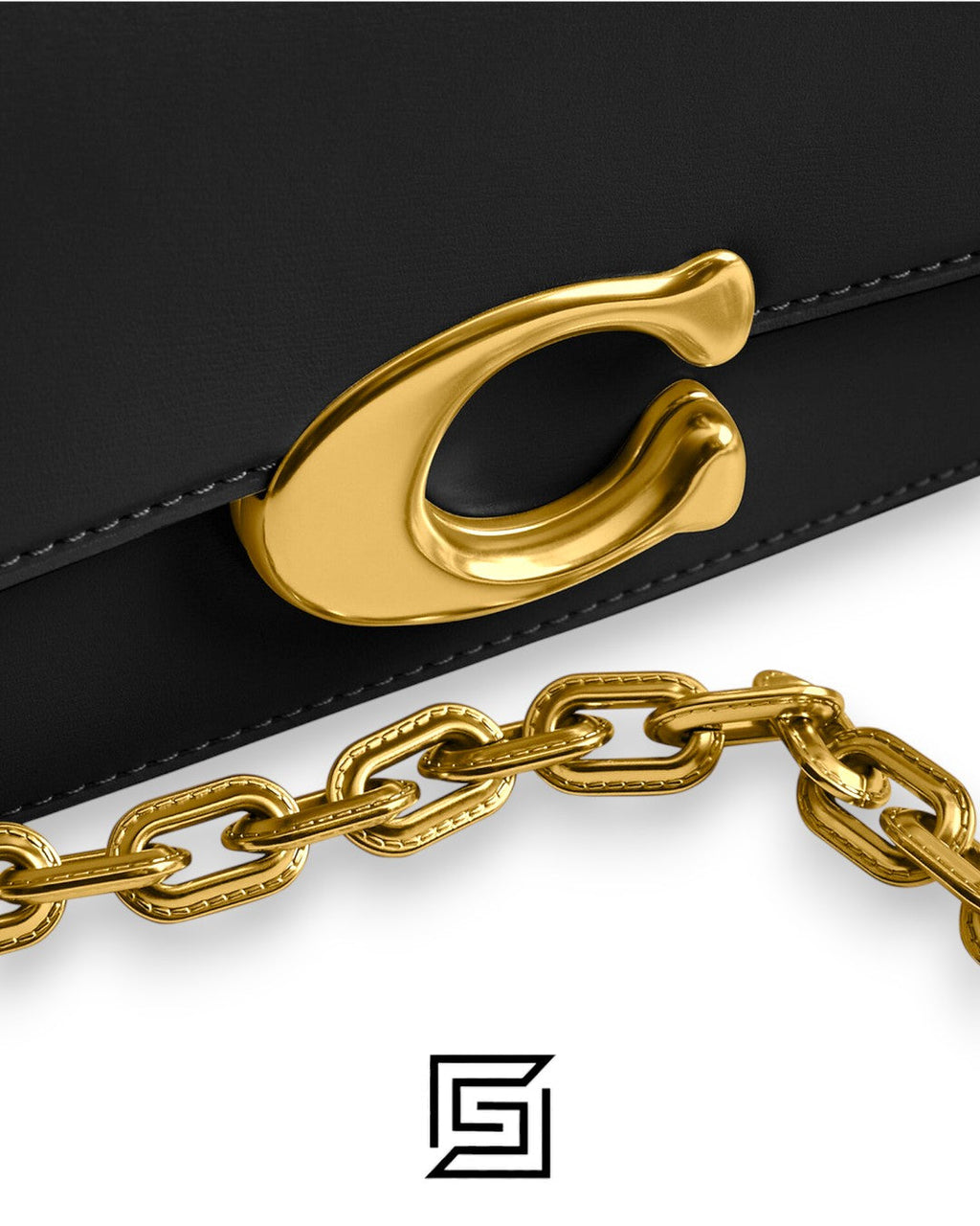 Coach Idol Bag 23 Black – Style No. CP120