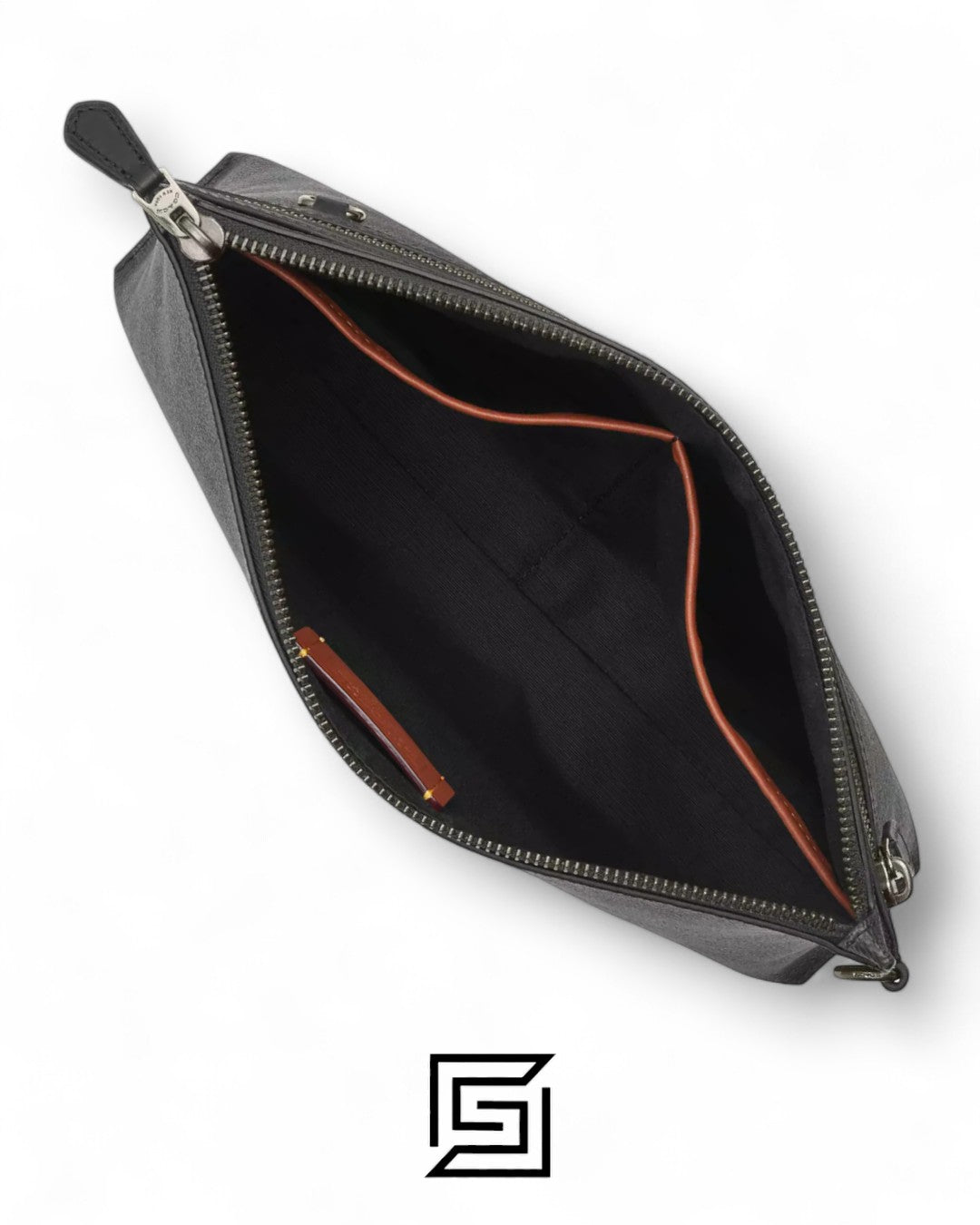 Coach Carry All Pouch In Signature Canvas Grey – Style No. F29508