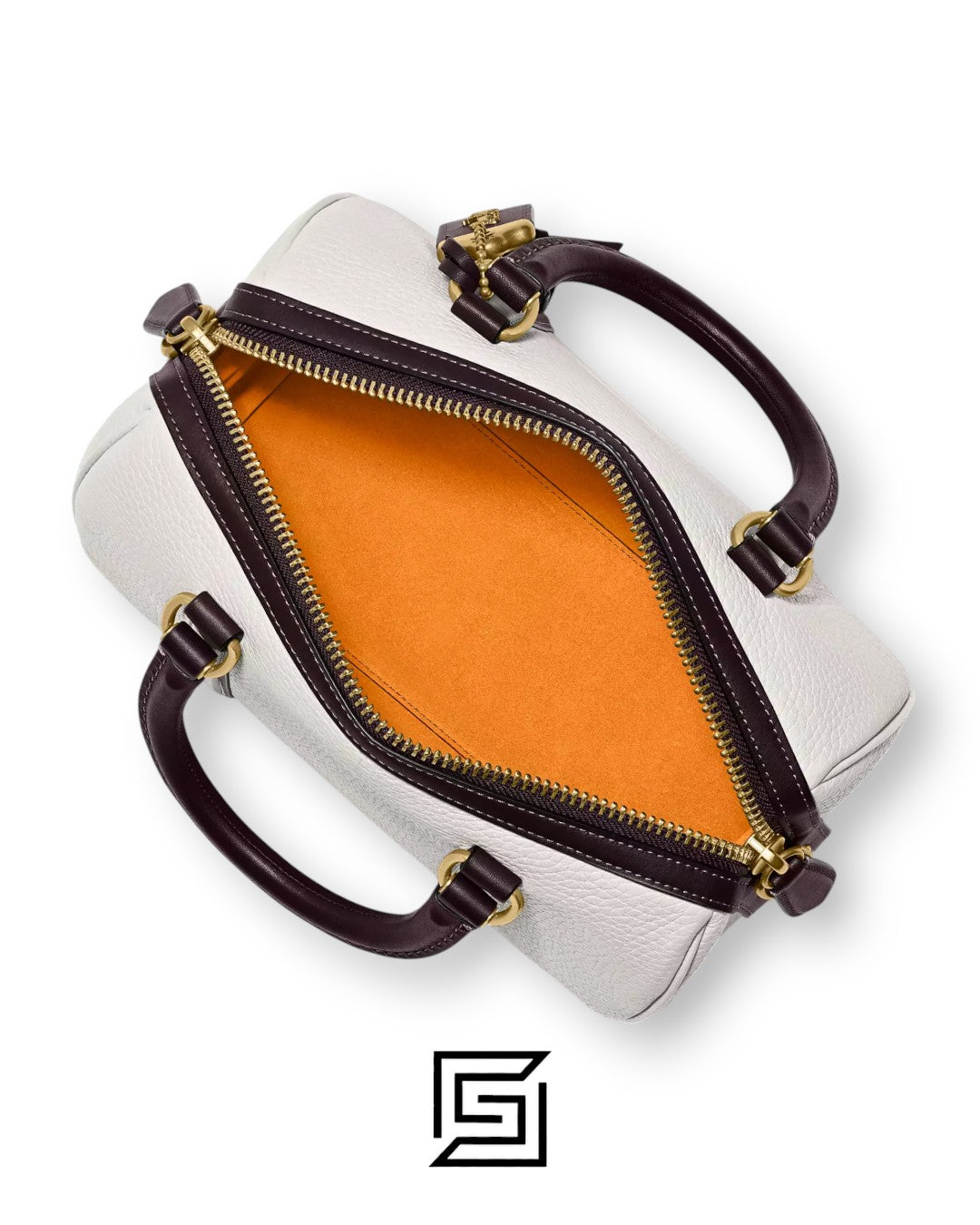 Coach Ruby Satchel 25 In Colorblock White Style No. C8530