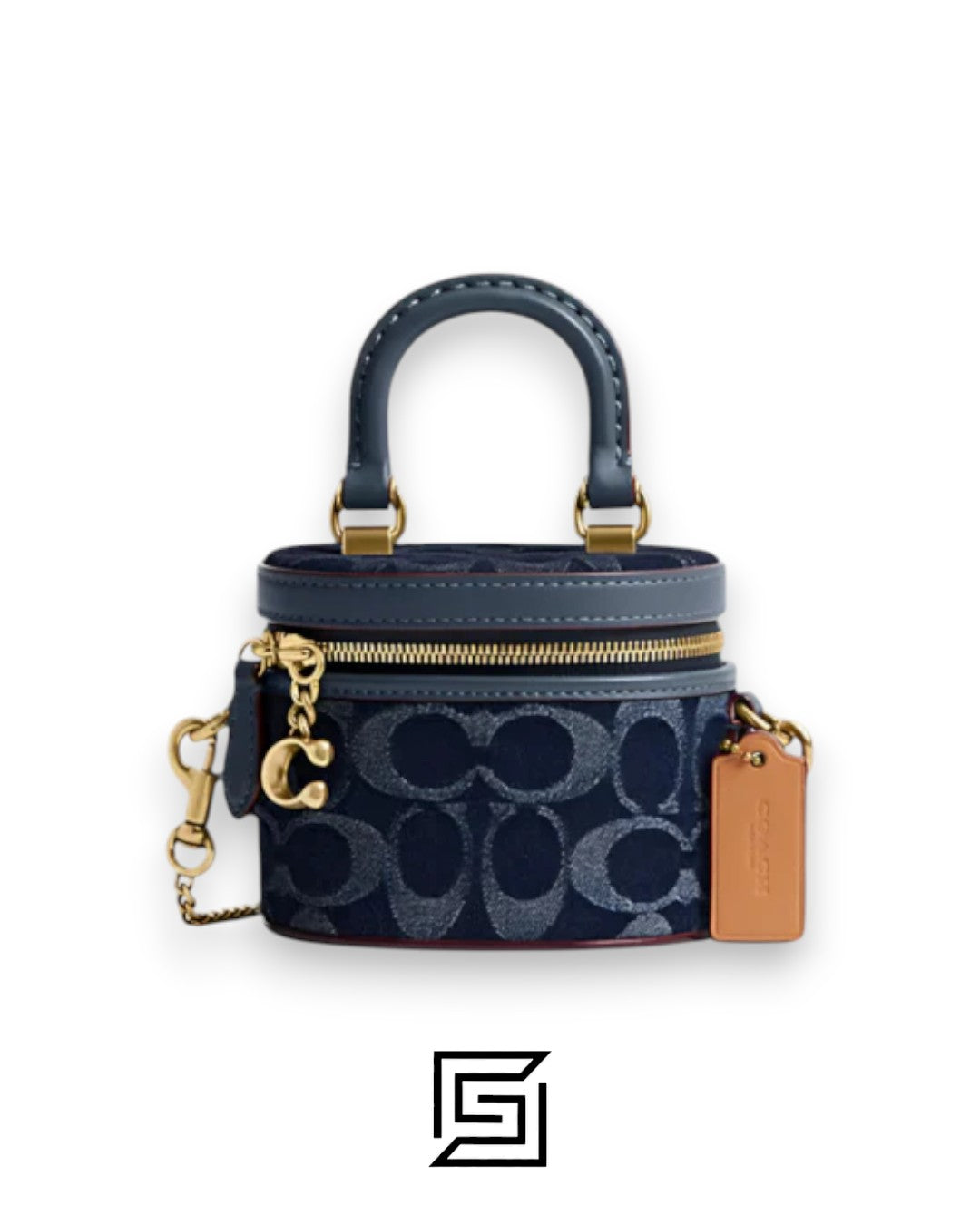 Coach Trail Crossbody 12 In Signature Denim Jeans – الطراز رقم CT097