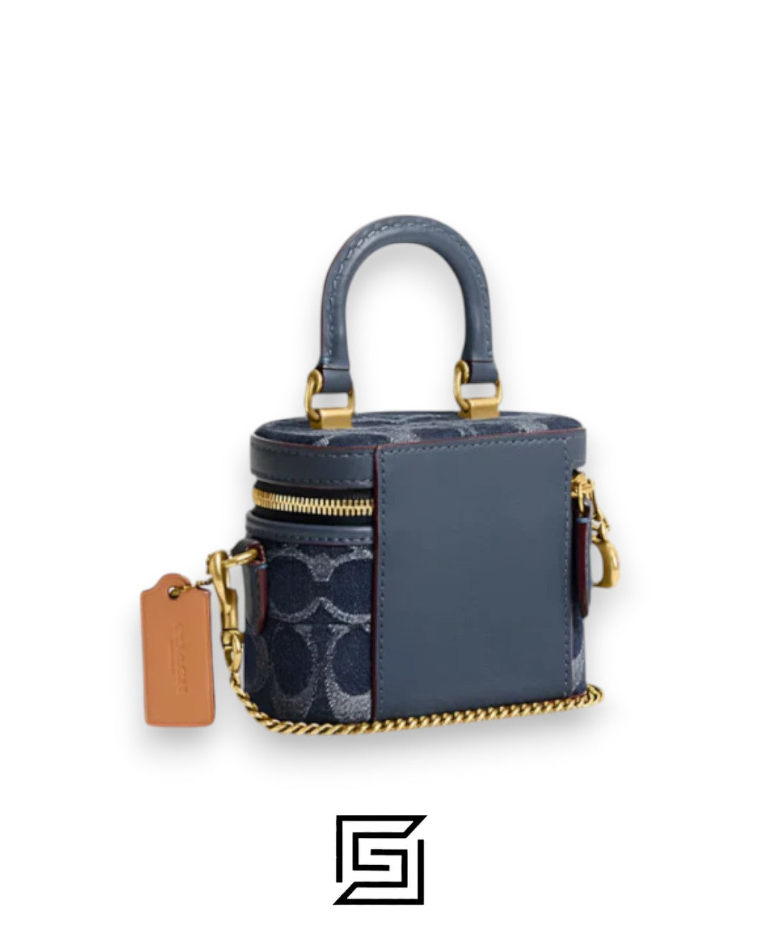 Coach Trail Crossbody 12 In Signature Denim Jeans – الطراز رقم CT097