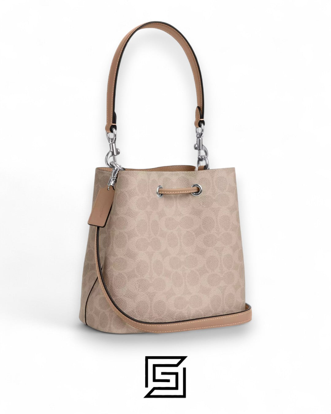 Coach Rowan Bucket Bag In Signature Canvas Cream – Style No. CBH07