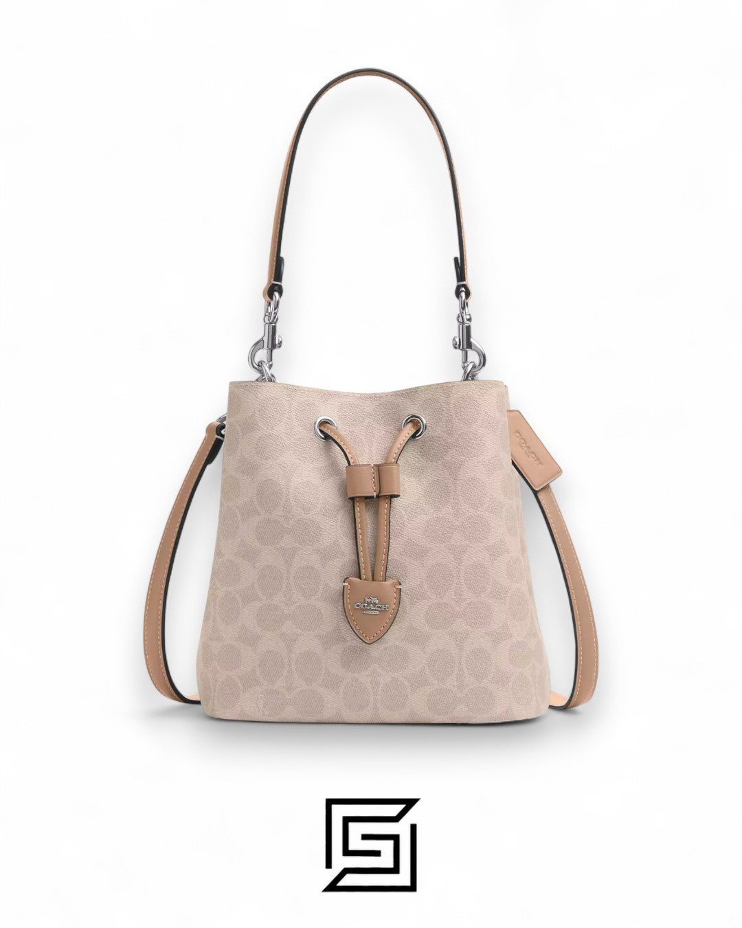 Coach Rowan Bucket Bag In Signature Canvas Cream – Style No. CBH07