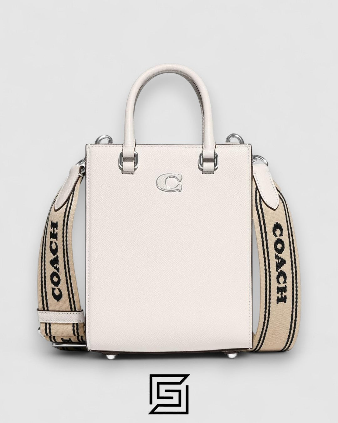Coach Tote 16 With Signature Canvas White – Style No. CJ795