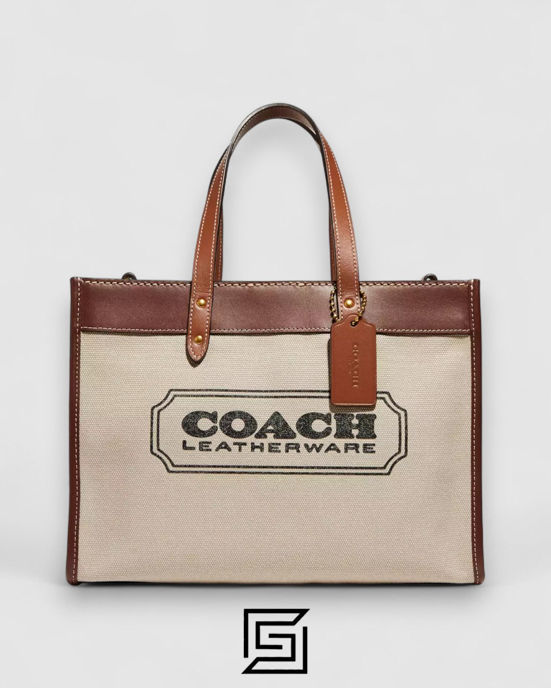 Coach Field Tote 30 With Coach Badge – Style No. C8459