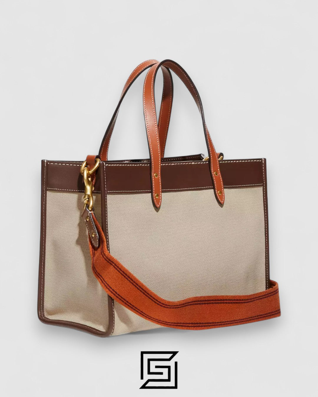 Coach Field Tote 30 With Coach Badge – Style No. C8459