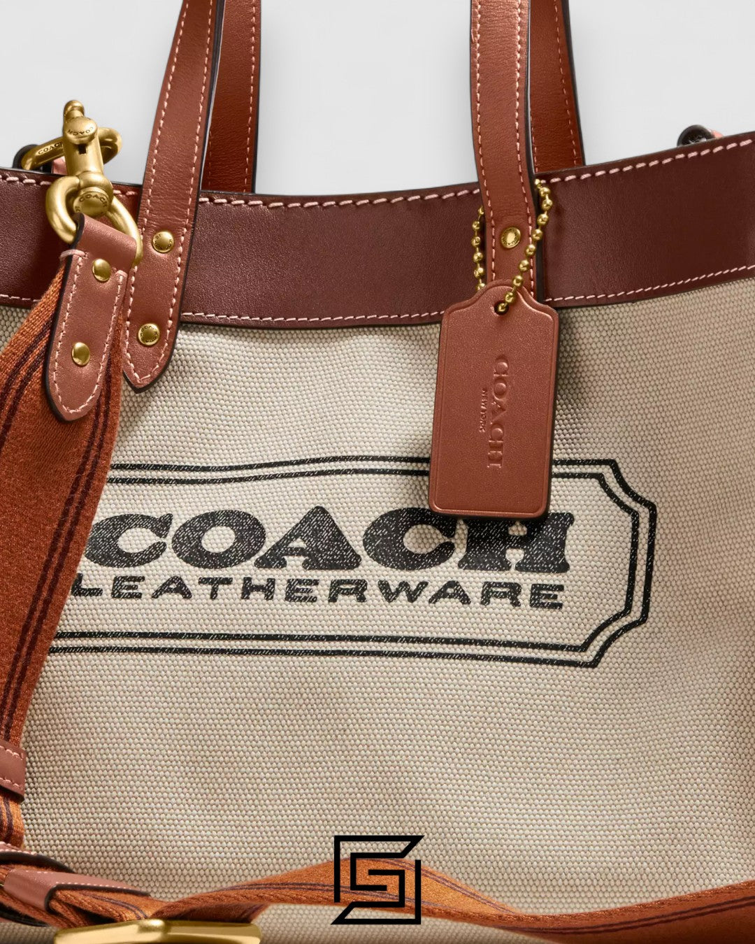 Coach Field Tote 30 With Coach Badge – Style No. C8459