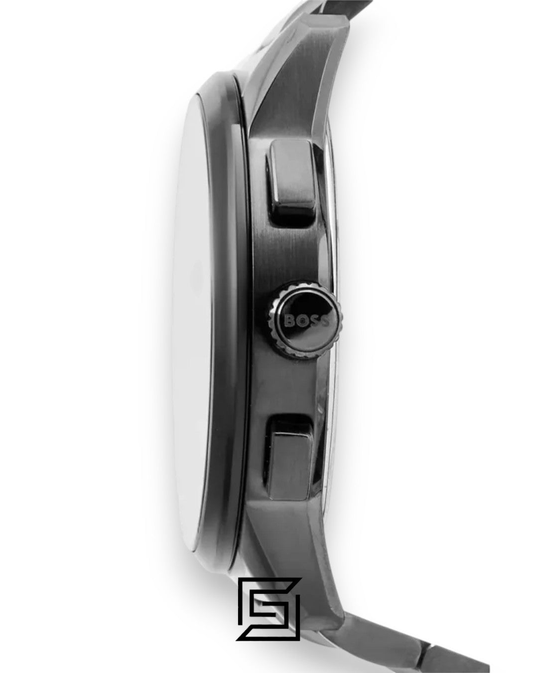 Boss 1513929 Men's Chronograph Grey Stainless Steel Watch