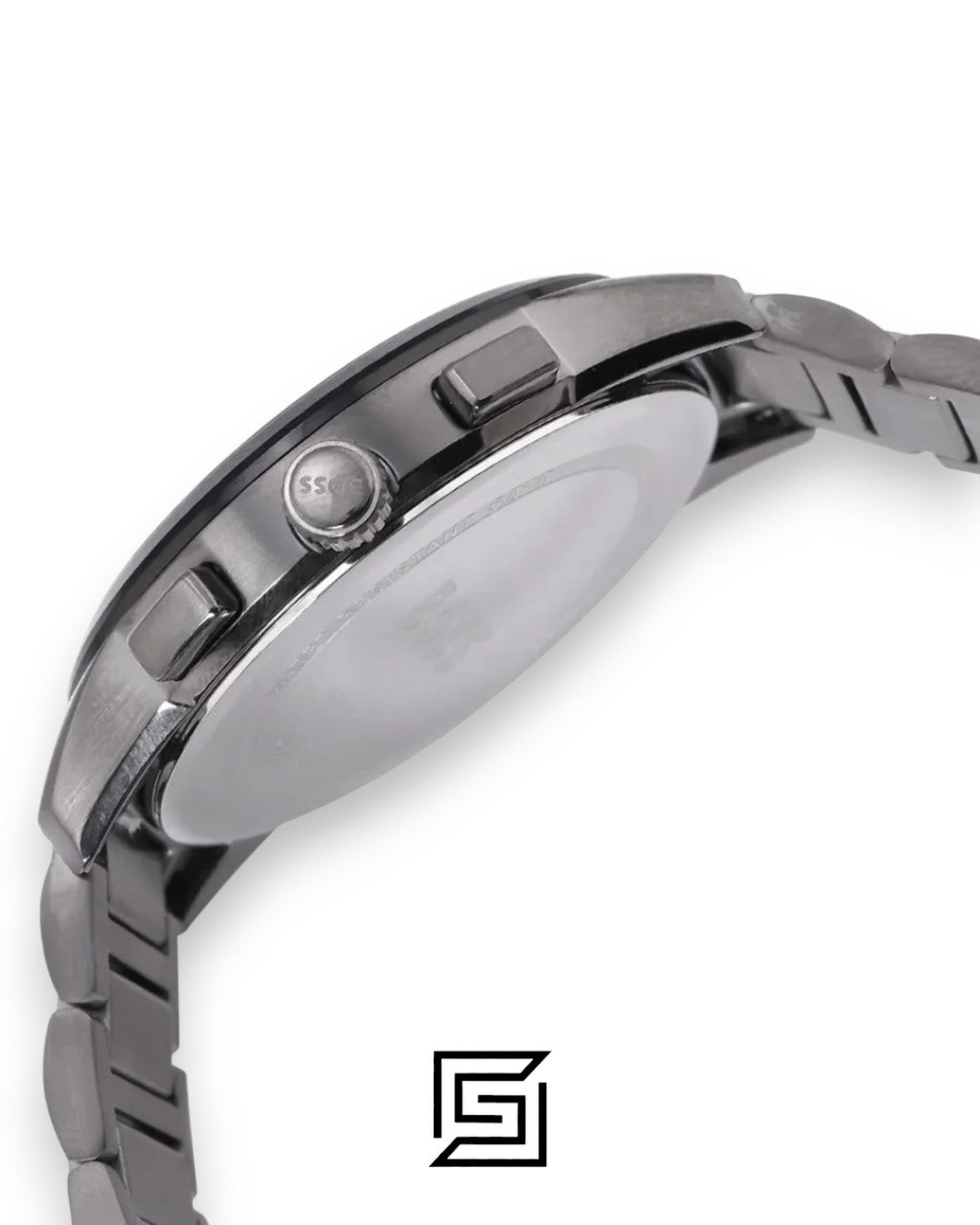 Boss 1513929 Men's Chronograph Grey Stainless Steel Watch