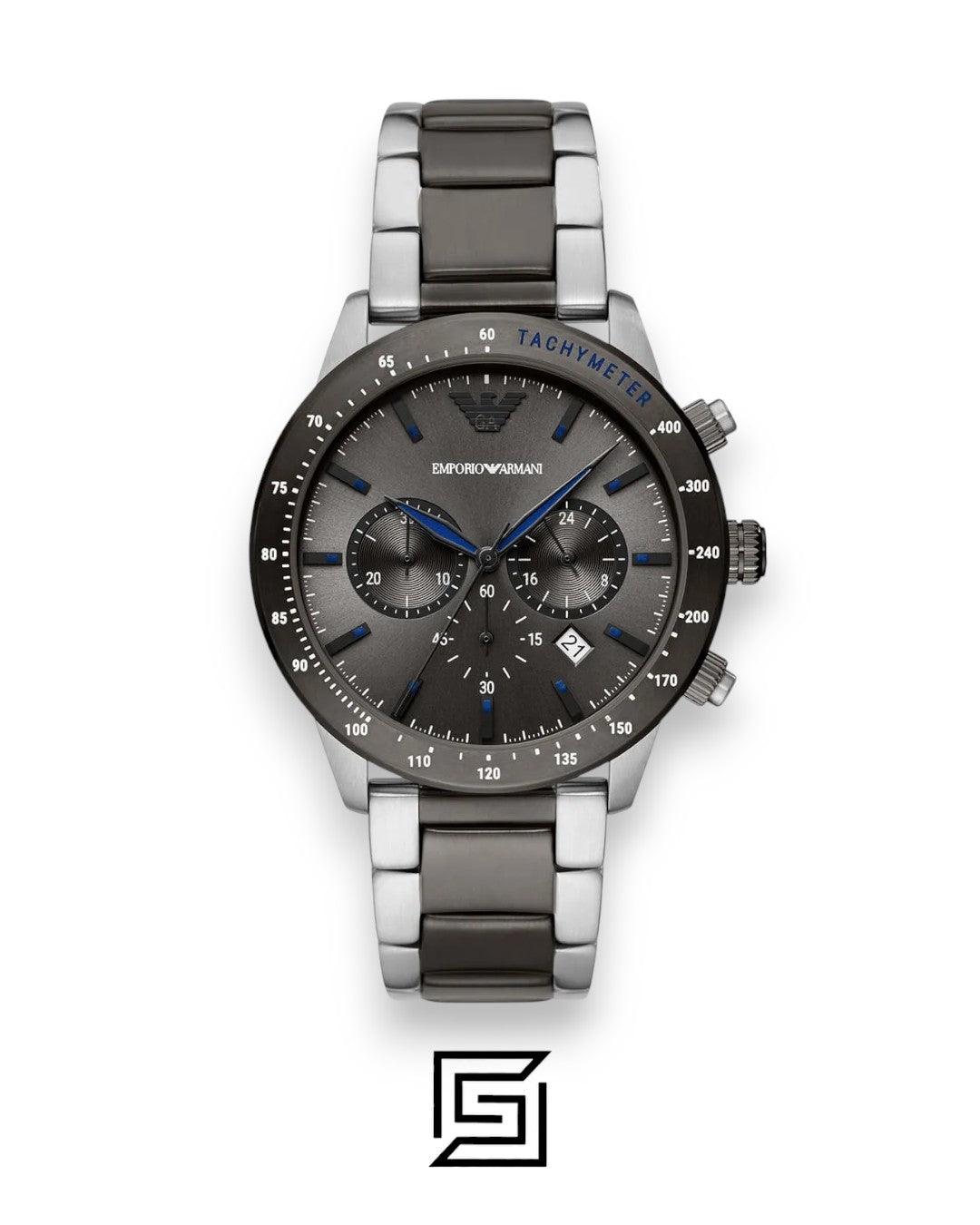 Emporio Armani AR11391 Men's Grey Dial Watch