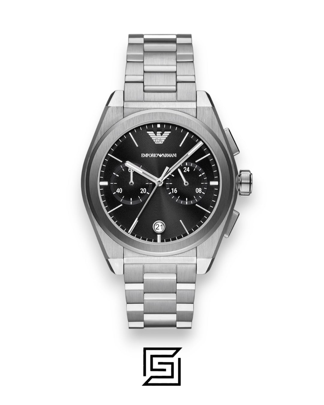 Emporio Armani Federico AR11560 Black Dial Chronograph Men's Watch