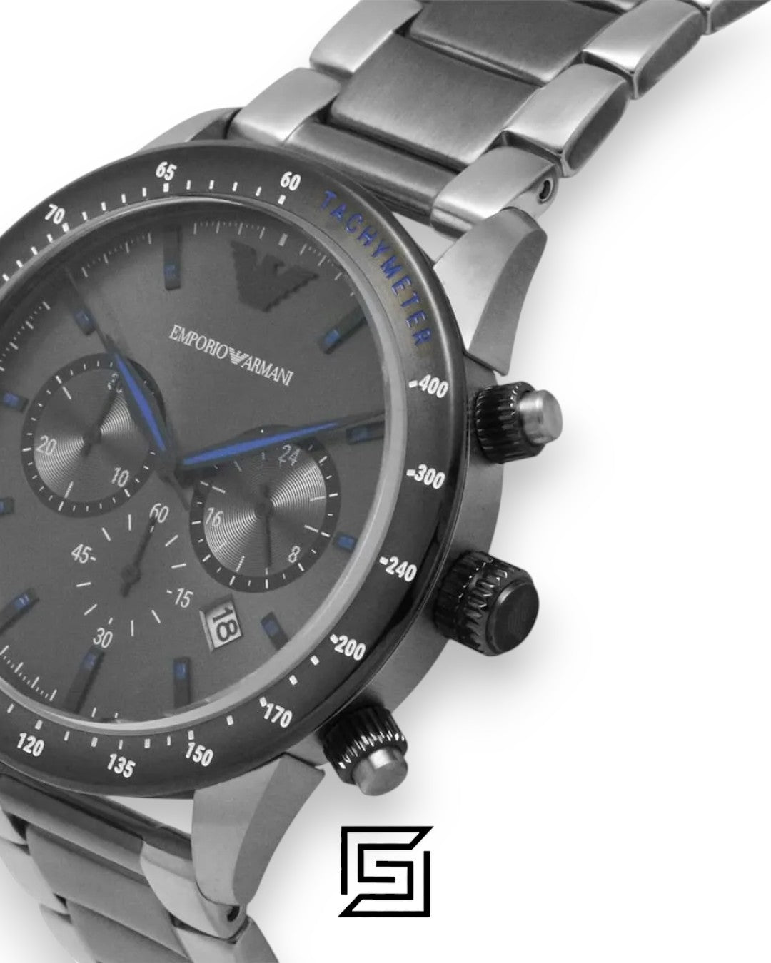 Emporio Armani AR11391 Men's Grey Dial Watch