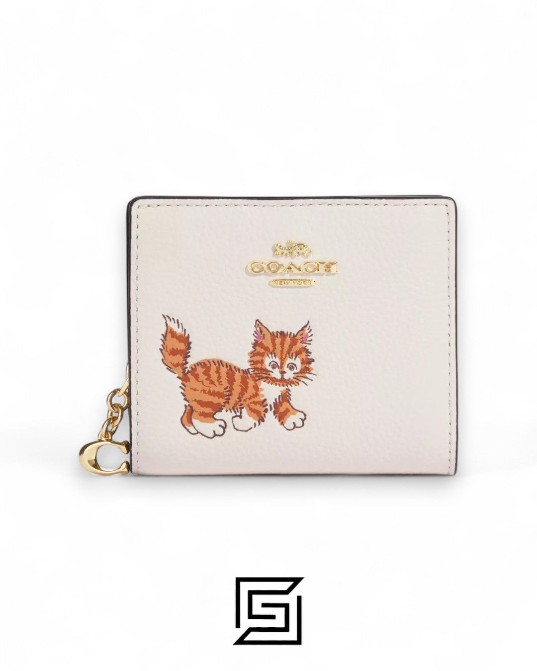 Coach Snap Wallet With Dancing Kitten – Style No. CC472