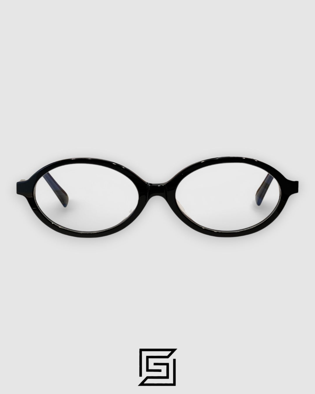 Miu Miu SMU04Z Black Frame Gold LogoOptical Glasses