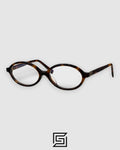 Miu Miu SMU04Z Tiger Brown Frame Gold LogoOptical Glasses