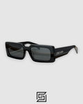 Prada SPR A07F Black Lenses Black Frame