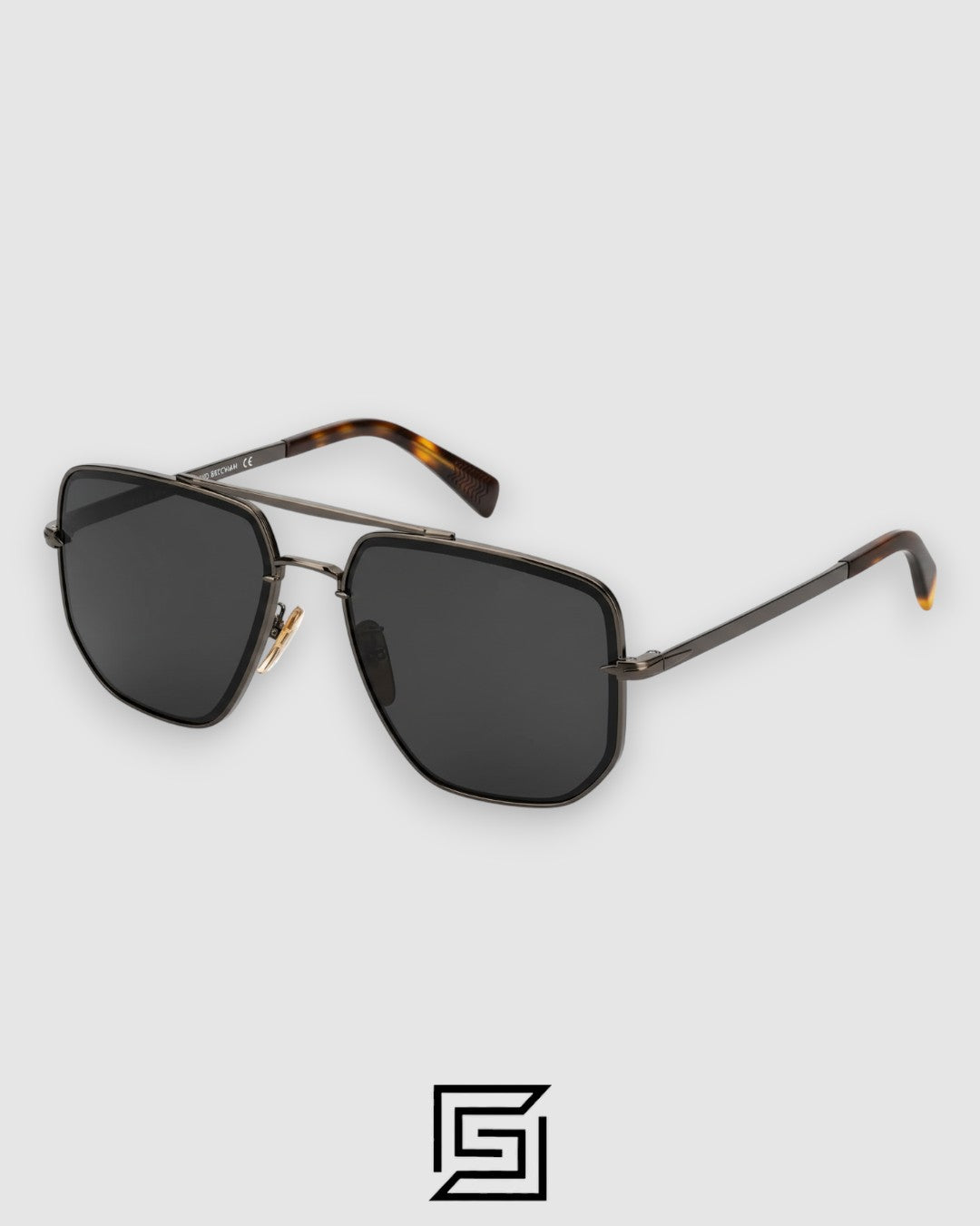 David Beckham DB7001 Gun Frame With Black Lenses