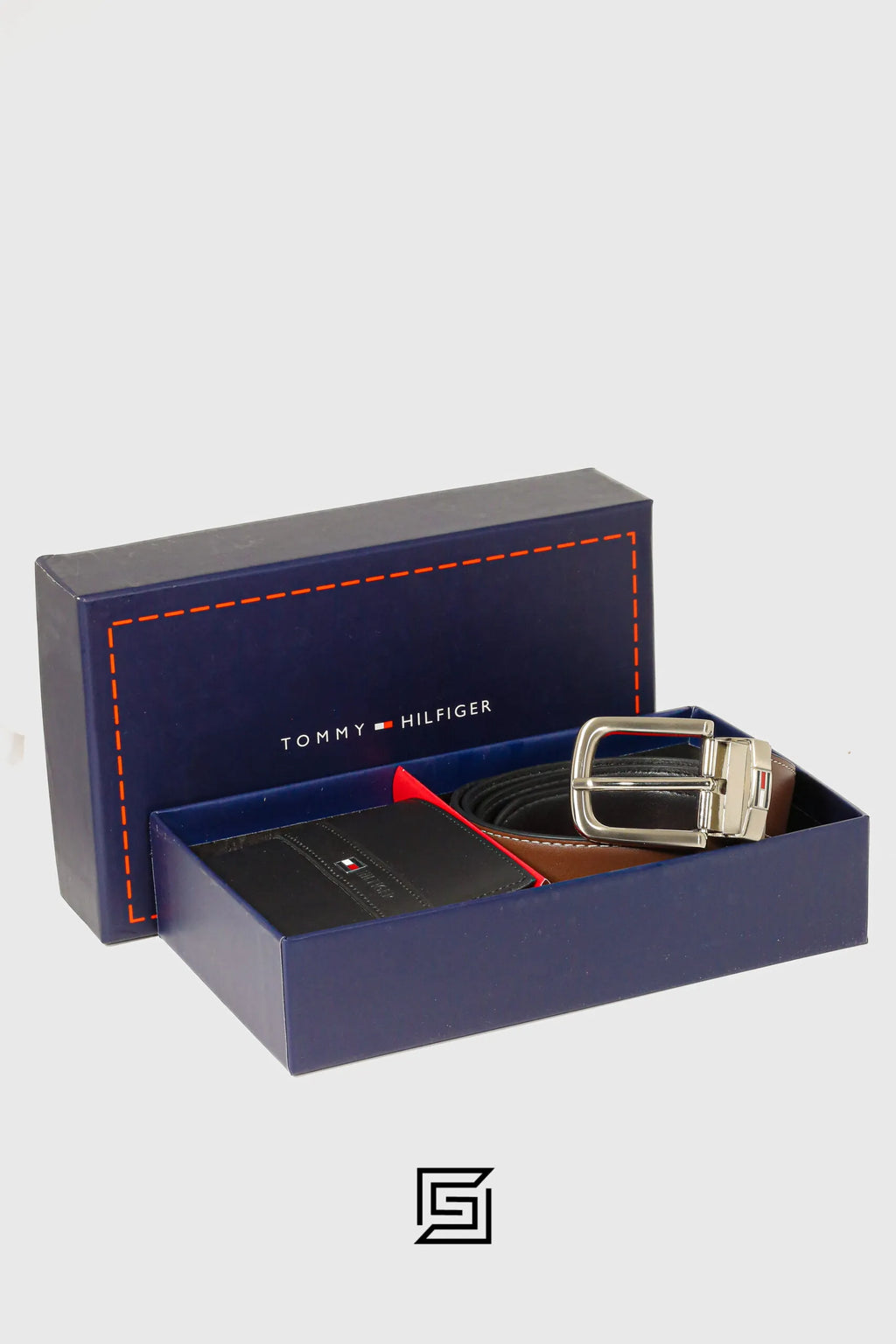 TOMMY SET BELTS AND WALLET