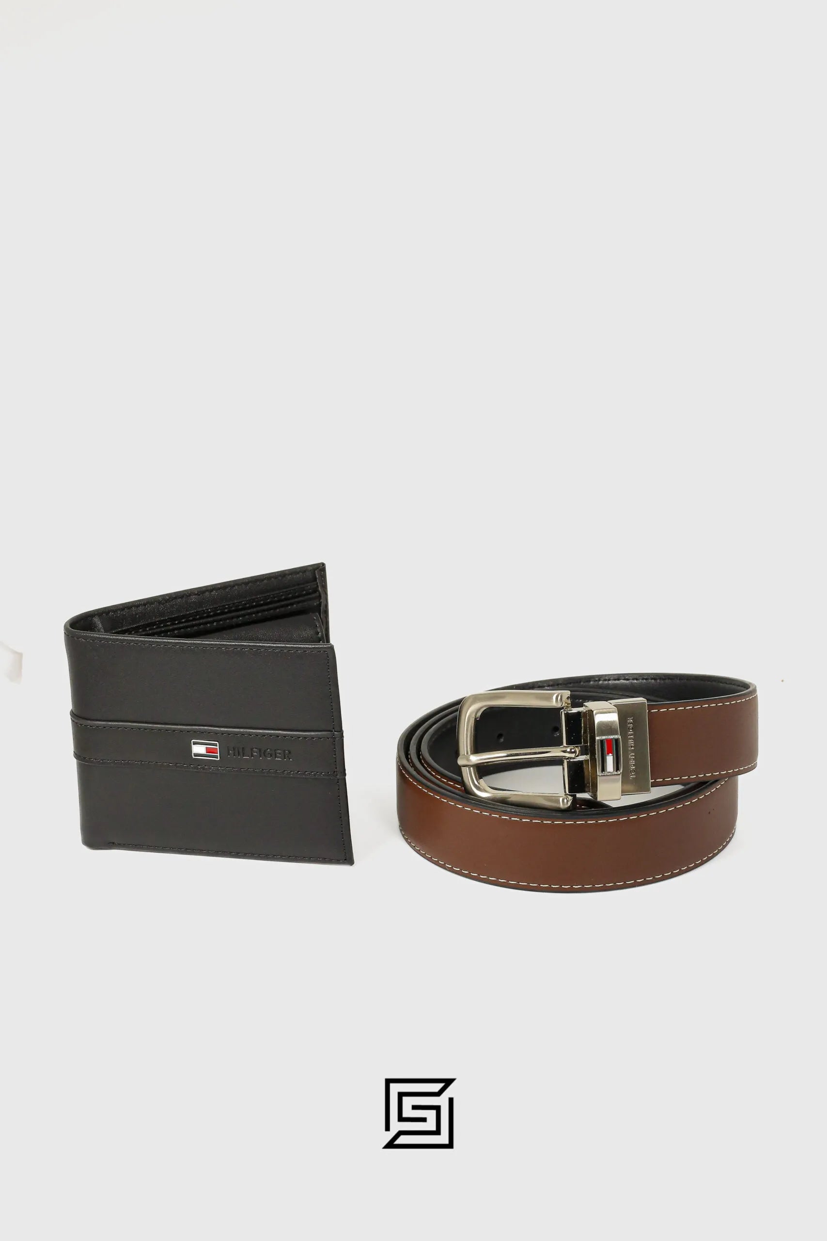 TOMMY SET BELTS AND WALLET