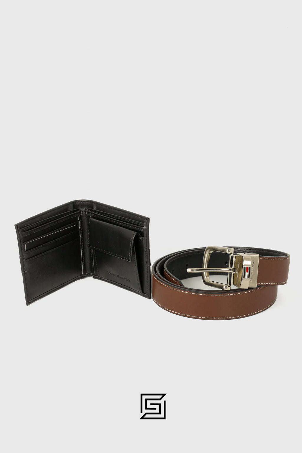 TOMMY SET BELTS AND WALLET