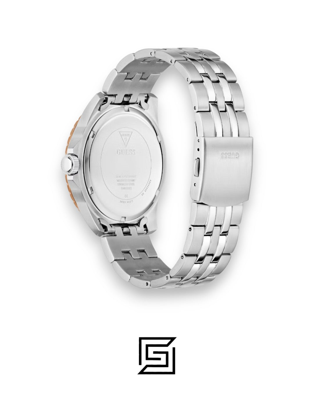 Guess GW0220G3 Black Dial Stainless Steel Men's Watch