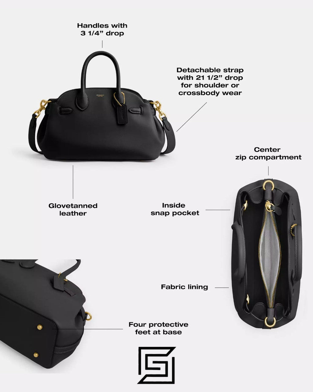 Coach Empire Carryall Bag 26 Leather – CU066
