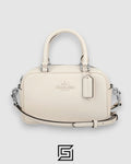 Coach Satchel Crossbody White CT776