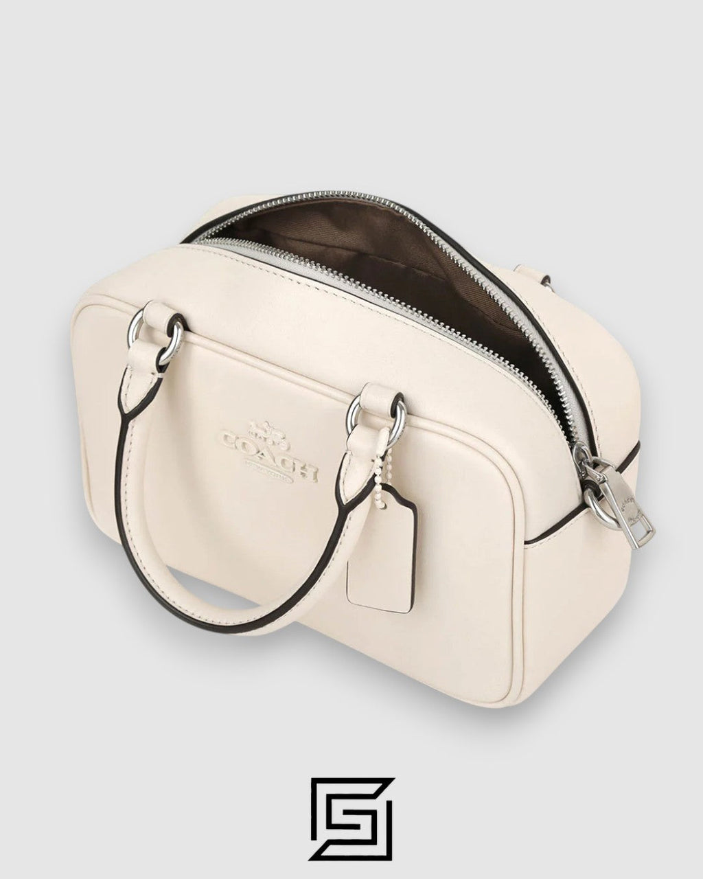 Coach Satchel Crossbody White CT776