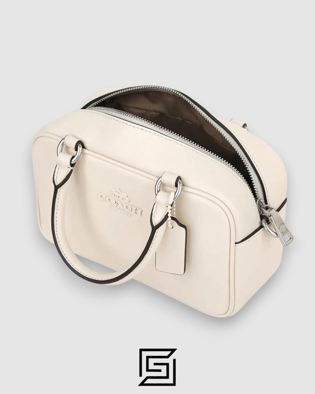 Coach Satchel Crossbody White CT776