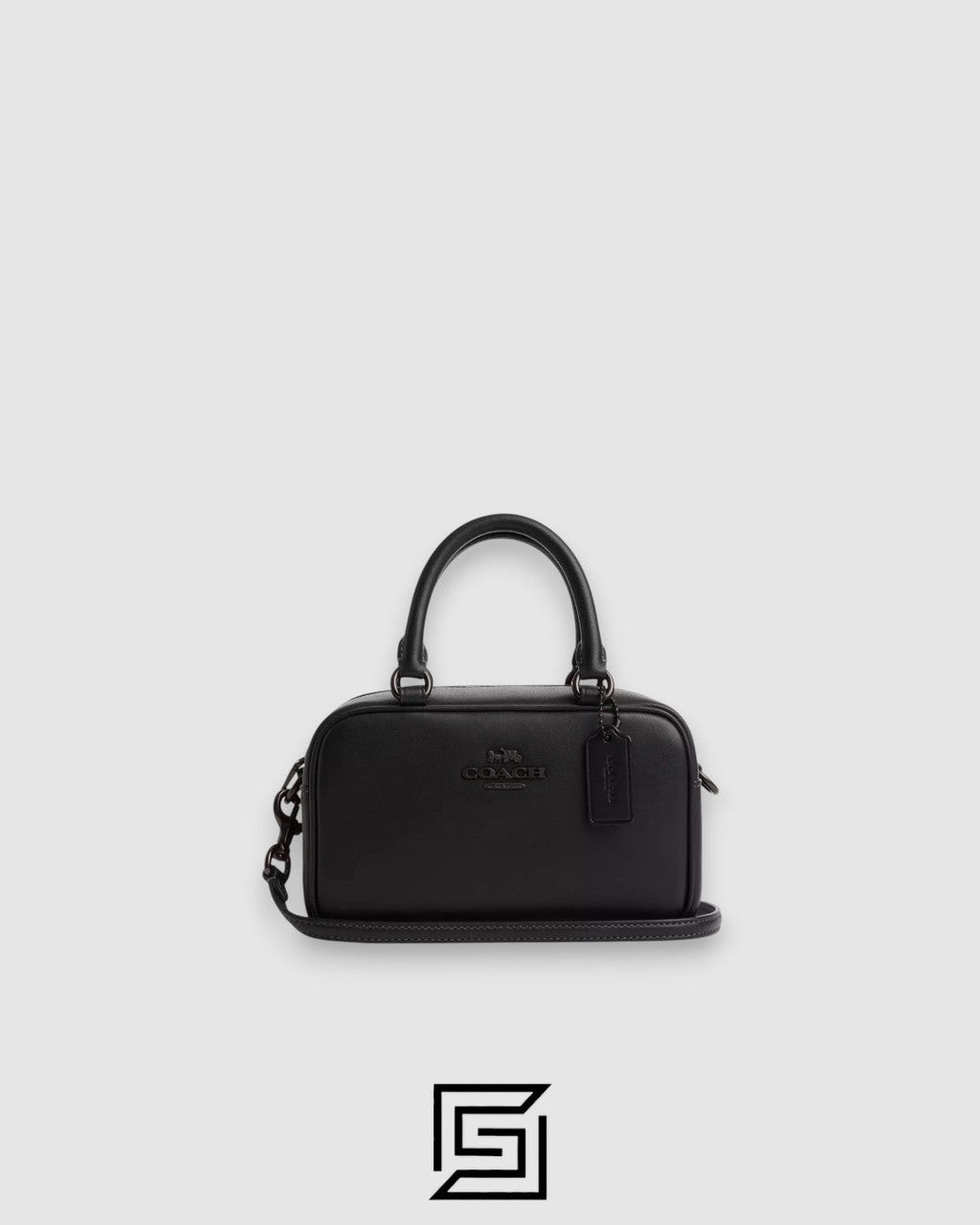 Coach Satchel Crossbody Black CT776