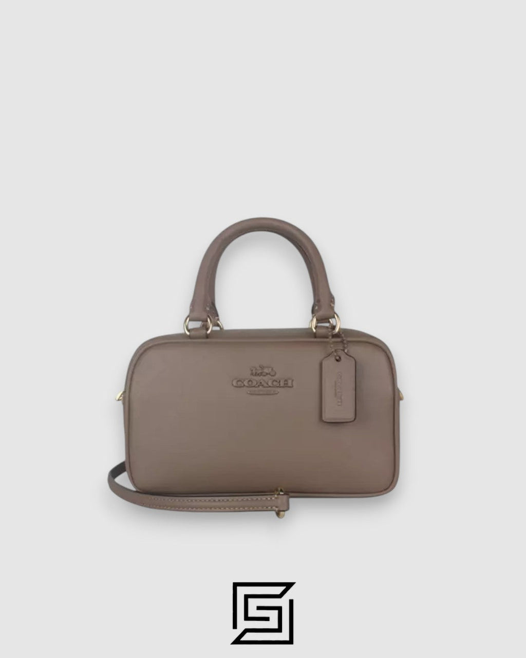 Coach Satchel Crossbody Brown CT776