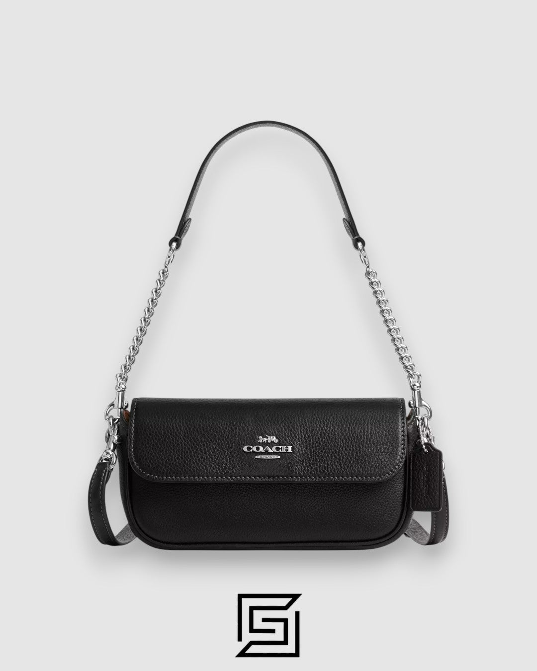 Coach Hailey Flap Bag Black Style Number CAN72
