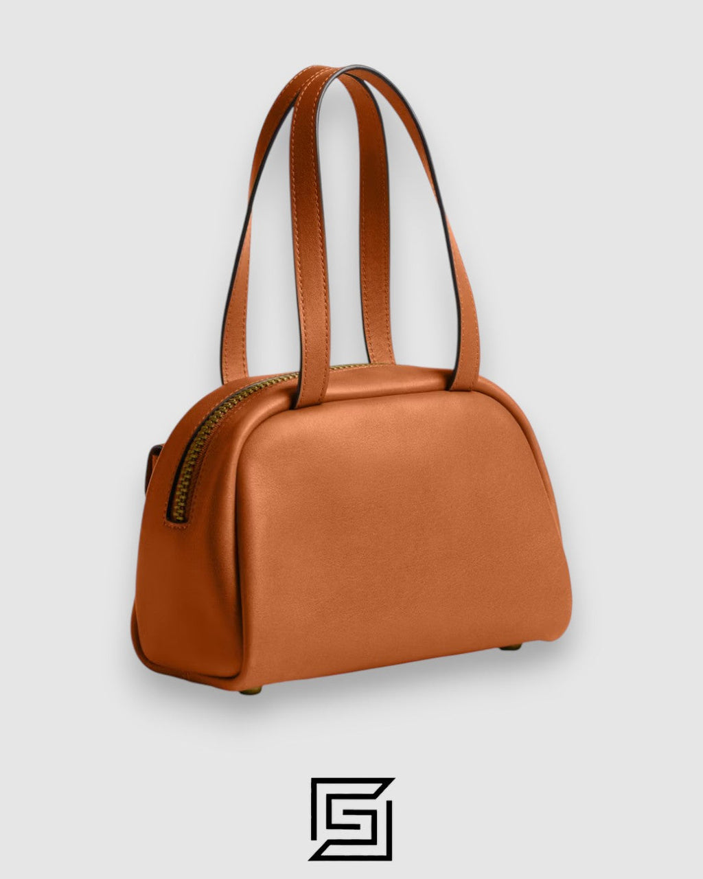 Coach Twin Turnlock Bag 20 Light Brown Style Number CCC55
