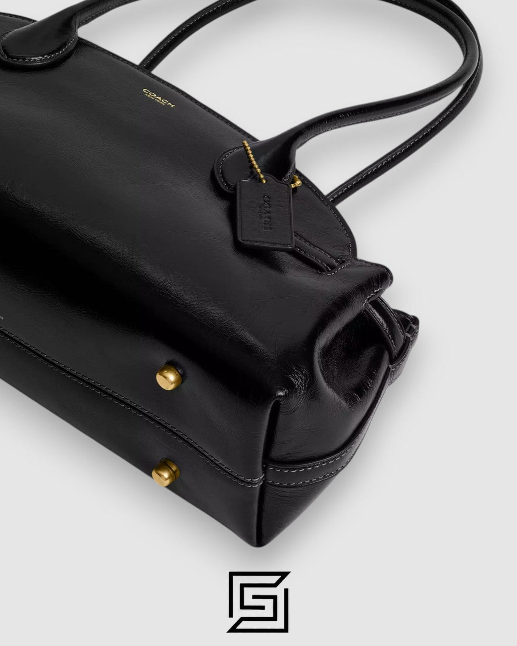 Coach EMPIRE CARRYALL BAG 34 Black Style No. CAM03